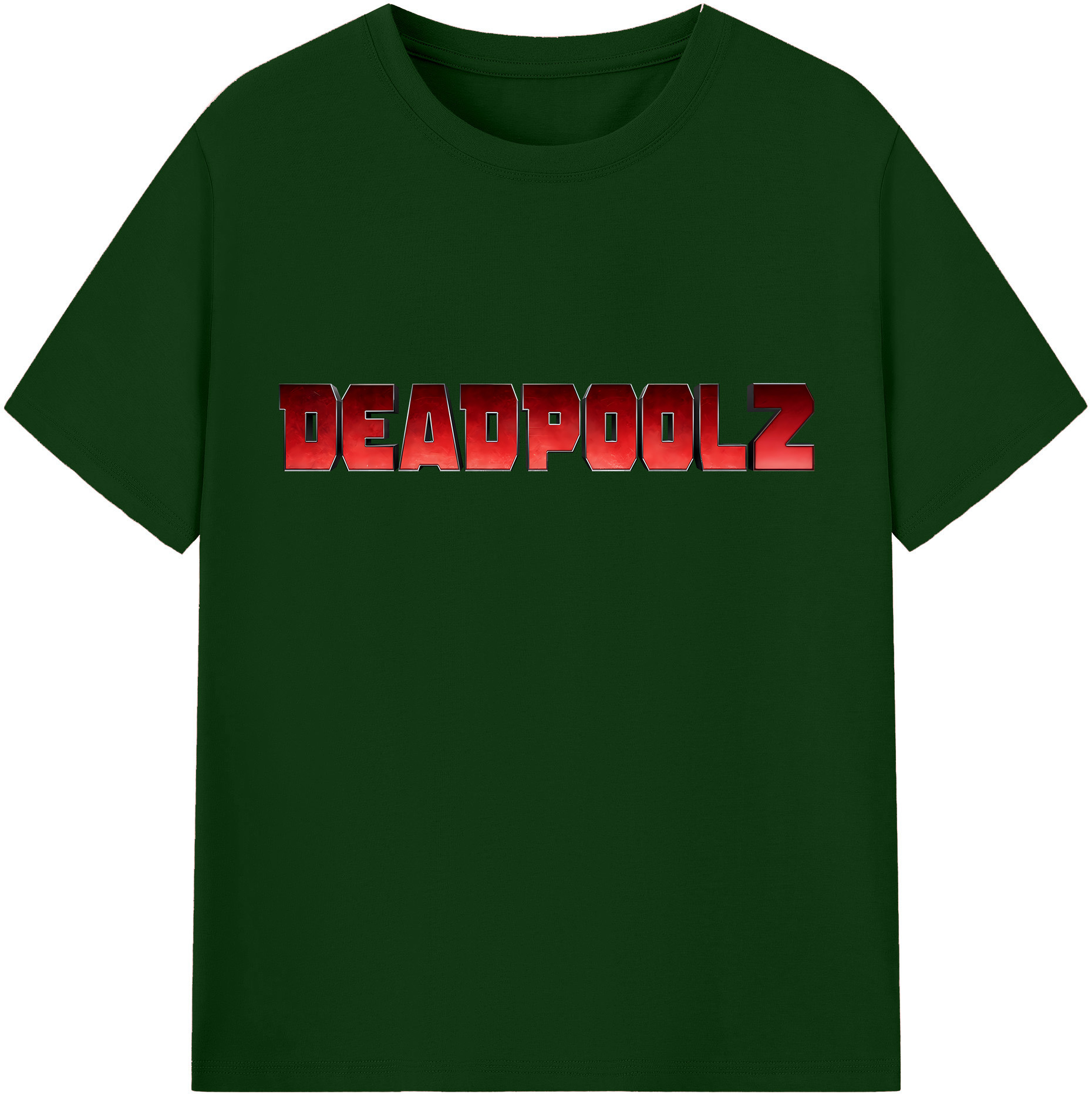 （画像用） Deadpool デッドプール 綿100％半袖Tシャツ（フロントプリント）